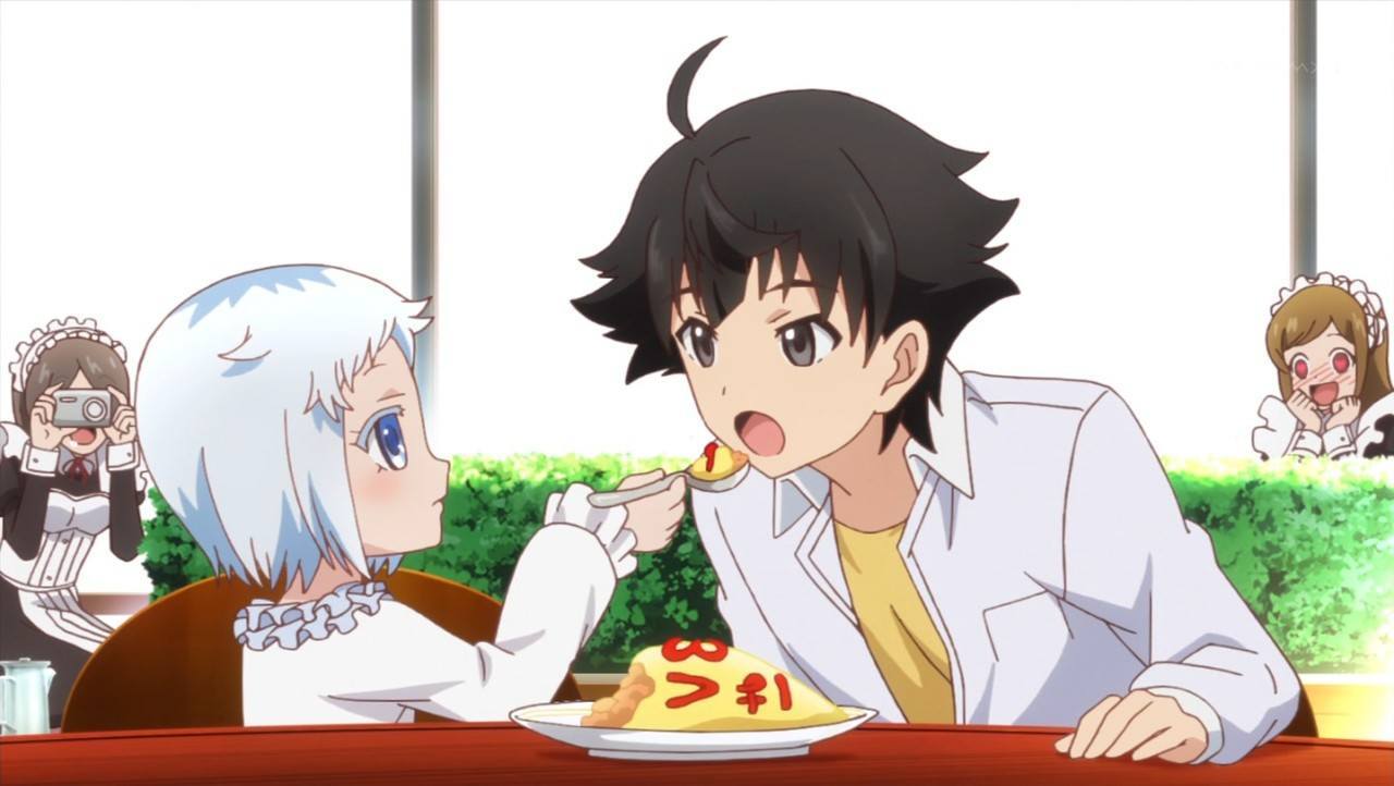 простолюдин в школе благородных девиц 2 сезон. простолюдин в школе благородных девиц 10. клуб простолюдинов аниме. смешные моменты из аниме простолюдин в школе. миюки куджо и кимито.